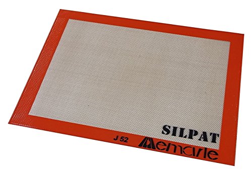 Matfer - Legierter Stahl, Backtuch, 40 x 30 cm, Rot von Matfer