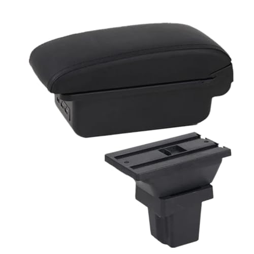 NANGAEBPPW Für Holden Für Trax Auto-Armlehnenbox 2013 2014 2015 2016 2017 2018 2019 2020 Armlehnenbox Armablagefach(B2 schwarze Linie 3USB) von NANGAEBPPW