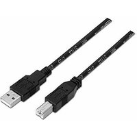 Nano Cable - Nanocable 10.01.0102-BK usb Kabel 1 m usb a usb b Schwarz von NANO CABLE