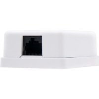 RJ45 Oberfläche RJ45 UTP Cat5e 1 Jack White Rosette RJ45 Oberfläche RJ45 UTP Cat5e 1 Jack White Rosette von NANO CABLE