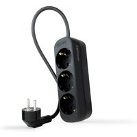Sockel Mehrfach 3 Steckdosen Kabel 1,4m Schwarz 10.38.0003-ns-bk Sockel Mehrfach 3 Steckdosen Kabel 1,4m Schwarz 10.38.0003-ns-bk von NANO CABLE