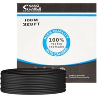 UTP Cat6 Outdoor CU Kabel (100m) von NANO CABLE
