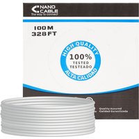 Nano Cable - utp Cat5e Flexibles CCA-Kabel (100m) von NANO CABLE