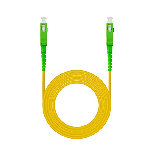 Nanocable 10.20.0000-100 - Glasfaserkabel für SC/APC zu SC/APC Router Singlemode Simplex LSZH, Farbe Gelb, 100 m Nanocable 10.20.0000-100 - Glasfaserkabel für SC/APC zu SC/APC Router Singlemode Simplex LSZH, Farbe Gelb, 100 m von NANOCABLE