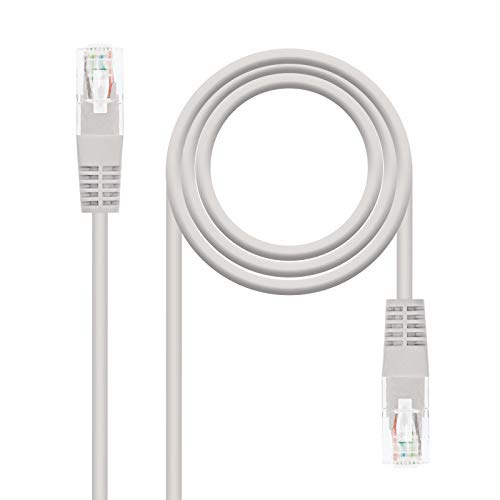 Nanocable 10.20.1301 - Netzwerkkabel Ethernet RJ45 LSZH Cat.6 UTP, AWG24, 100% Kupfer, allogenfrei, Grau, 1.0 mts Nanocable 10.20.1301 - Netzwerkkabel Ethernet RJ45 LSZH Cat.6 UTP, AWG24, 100% Kupfer, allogenfrei, Grau, 1.0 mts von NANOCABLE