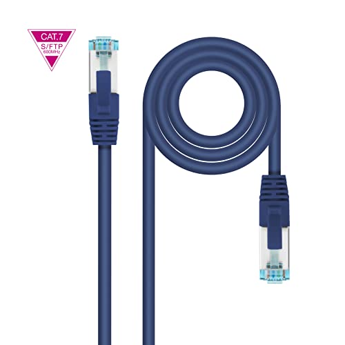 Nanocable 10.20.1701-BL - Kat.7 600MHZ LSZH SFTP PIMF AWG26 Netzwerkkabel, Blau, 1 m Nanocable 10.20.1701-BL - Kat.7 600MHZ LSZH SFTP PIMF AWG26 Netzwerkkabel, Blau, 1 m von NANOCABLE