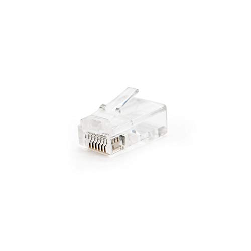Nanocable 10.21.0102-100 - Anschluss für RJ45 Ethernet Netzwerkkabel, 8 adriges Cat.5e UTP, Beutel mit 100 Einheiten Nanocable 10.21.0102-100 - Anschluss für RJ45 Ethernet Netzwerkkabel, 8 adriges Cat.5e UTP, Beutel mit 100 Einheiten von NANOCABLE
