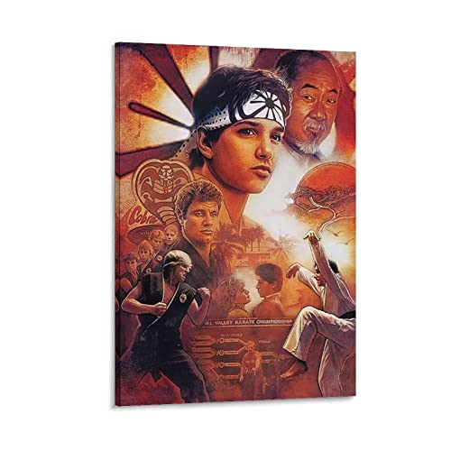 NANXIANG Das Karate Kid American Action Movie Poster Kunst Stil Dekoration Poster Leinwand Kunst Poster und Wand A von NANXIANG