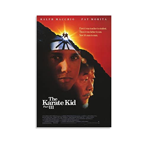 NANXIANG Das Karate Kid Filmposter 1980er Jahre Promotion Cover Druck Foto Kunst Gemälde Leinwand Poster Home Modern von NANXIANG