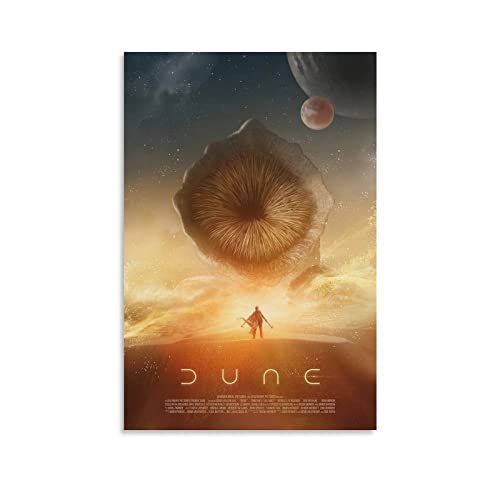 NANXIANG Dune Poster Science Fiction Filmposter 2 Wandkunst Poster Scrollen Leinwand Gemälde Bild Wohnzimmer Dekor Zuhause 50 x 75 cm von NANXIANG