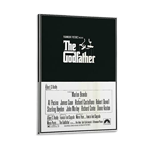 NANXIANG Filmposter The Godfather Klassiker Druck Foto Kunst Malerei Leinwand Poster Home Modern Decor Poster von NANXIANG