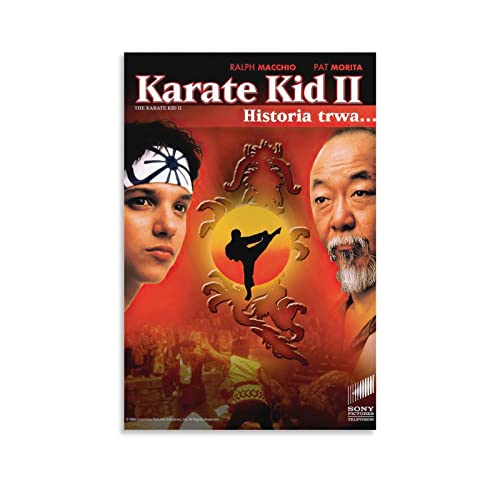 NANXIANG Filmposter "The Karate Kid", 1980er Jahre, klassische Filme, Wandkunst, Poster, Dekoration, Bild auf Leinwand von NANXIANG