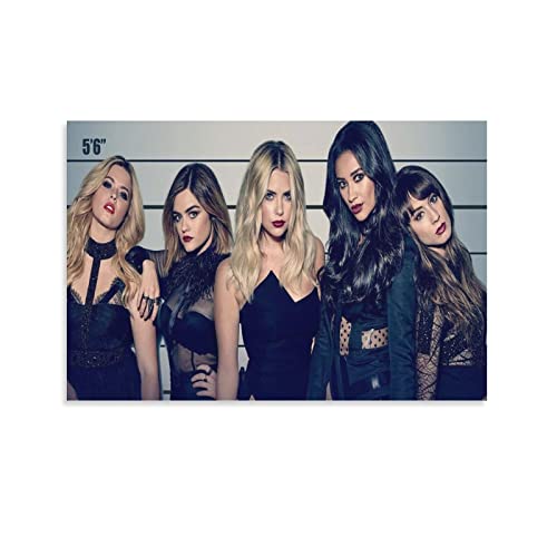 NANXIANG Pretty Little Liars Malerei auf Leinwand, Wandkunst, Poster, Scrollbild, Wanddekoration, Heimposter von NANXIANG