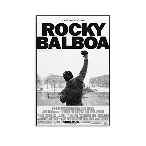 NANXIANG Rocky Balboa (2006) Filmposter Bild Druck Wandkunst Poster Gemälde Leinwand Poster Kunstwerke Zimmer von NANXIANG