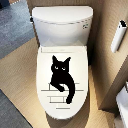 NANZU 29 * 23 cm 3 stücke Schwarze Katze Selbstklebende Wc-Deckel Aufkleber Lustige Badezimmer Wand Auto Aufkleber Wc Aufkleber für Sitz NANZU 29 * 23 cm 3 stücke Schwarze Katze Selbstklebende Wc-Deckel Aufkleber Lustige Badezimmer Wand Auto Aufkleber Wc Aufkleber für Sitz von NANZU