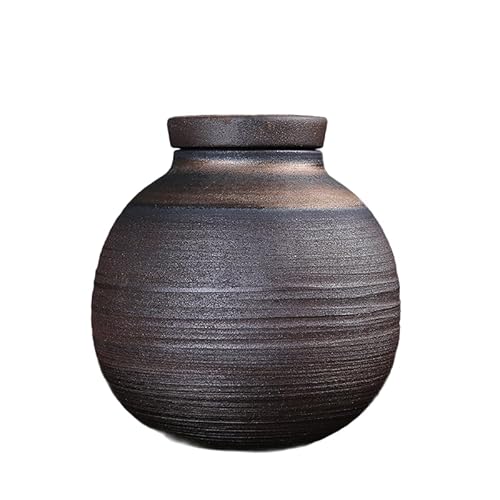 NANZU 600–3800 ml große Vorratsdosen aus Keramik mit Deckel luftdichte Keramikdosen für Tee Kaffee und Zucker Vintage-Porzellan traditionelle Teedosen von NANZU