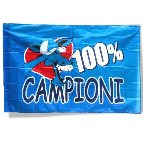 Flagge Neapel 100% Proben - Flagge 90 x 140 cm - mit Schlaufe für Stange von NARAMAKI