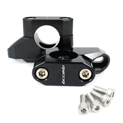 NARDEDP 28 Mm 1 1/8 Zoll Lenker-Riser, Fat Bar Nach Hinten Verschoben, Kompatibel Mit F800R R1200R 2011–2014, F800GS 2008–2024, F800GSA, F800GT(BlackR1200R) von NARDEDP