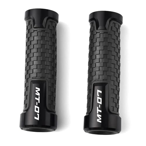 NARDEDP 7/8'' 22MM CNC Motorrad Lenkergriffe Gummi Hand Thruster Griffe Motorrad Kompatibel Mit MT07 MT 07 MT-07 2014-2021 NARDEDP 7/8'' 22MM CNC Motorrad Lenkergriffe Gummi Hand Thruster Griffe Motorrad Kompatibel Mit MT07 MT 07 MT-07 2014-2021 von NARDEDP