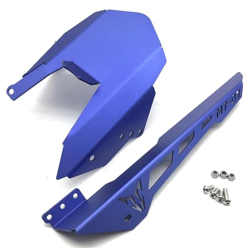 NARDEDP Kotflügel hinten for Motorrad, mit Kettenschutz, kompatibel mit MT-07 FZ-07 MT07 MT 07 FZ07 FZ 07 2013–2022(Blue) von NARDEDP