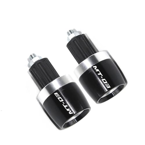 NARDEDP Motorrad 7/8"22mm Griffe Enden Gegengewicht Lenkerkappe Abdeckung Stecker Schieber Kompatibel mit MT-03 MT03 MT 03 NARDEDP Motorrad 7/8"22mm Griffe Enden Gegengewicht Lenkerkappe Abdeckung Stecker Schieber Kompatibel mit MT-03 MT03 MT 03 von NARDEDP