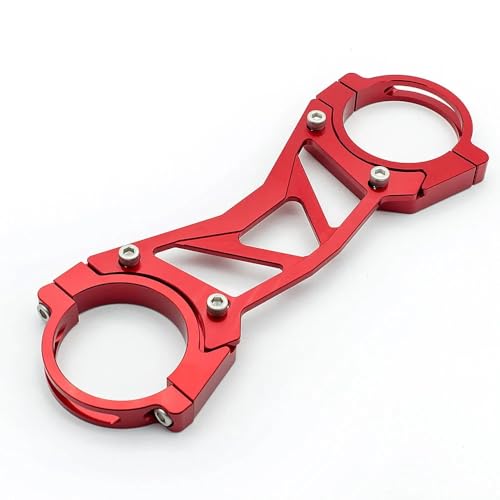 NARDEDP Motorrad Aluminium Front Shock Gabel Balance Brace Halterung Kompatibel mit CB650F CBR650F CB CBR 650F CBR650R 2014-2024(Red) von NARDEDP