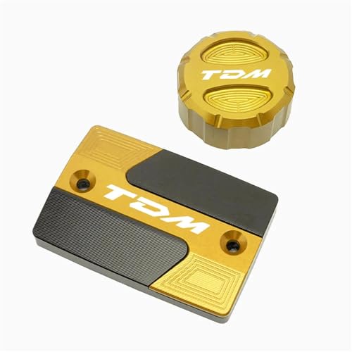 NARDEDP Motorrad CNC-Bremsflüssigkeitsbehälterabdeckung vorne hinten Motoröldeckel Kompatibel mit TDM 850 TDM 900 2004-2015 2014 NARDEDP Motorrad CNC-Bremsflüssigkeitsbehälterabdeckung vorne hinten Motoröldeckel Kompatibel mit TDM 850 TDM 900 2004-2015 2014 von NARDEDP