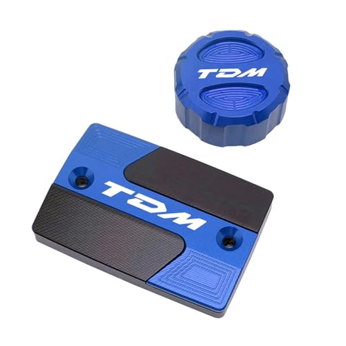 NARDEDP Motorrad CNC-Bremsflüssigkeitsbehälterabdeckung vorne hinten Motoröldeckel Kompatibel mit TDM 850 TDM 900 2004-2015 2014 NARDEDP Motorrad CNC-Bremsflüssigkeitsbehälterabdeckung vorne hinten Motoröldeckel Kompatibel mit TDM 850 TDM 900 2004-2015 2014 von NARDEDP