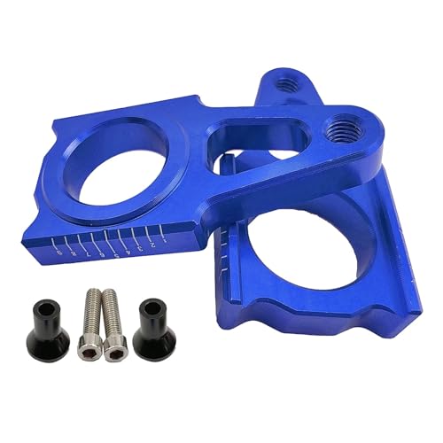 NARDEDP Motorrad-CNC-Hinterachsblock-Kettenspanner, kompatibel mit CR125, 250, CRF250R, CRF450R, CRF 250R/X 450R/X 450L, RY RX NARDEDP Motorrad-CNC-Hinterachsblock-Kettenspanner, kompatibel mit CR125, 250, CRF250R, CRF450R, CRF 250R/X 450R/X 450L, RY RX von NARDEDP
