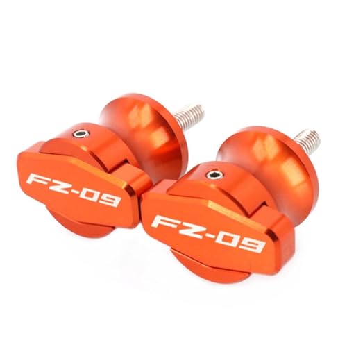 NARDEDP Motorrad CNC Rahmen Steht 6MM Schrauben Sliders Schwinge Spulen Slider Kompatibel Mit FZ-09 FZ09 FZ 09 von NARDEDP