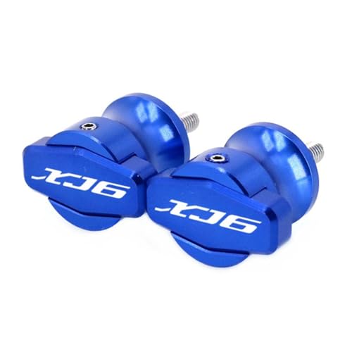 NARDEDP Motorrad-CNC-Rahmenständer, 6-mm-Schrauben, Schieber, Schwingenspulen, kompatibel mit XJ6 DIVERSION 2010 2011 2012 2013 2014 2015(Blue) von NARDEDP