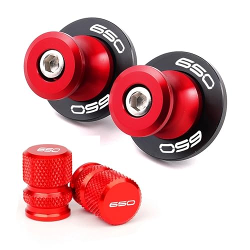 NARDEDP Motorrad CNC Schwinge Spool Sliders Stand Schraube Reifen Ventil Kappen Kompatibel Mit NinjaZ650 RS Z 650 650 2017-2023 2024 NARDEDP Motorrad CNC Schwinge Spool Sliders Stand Schraube Reifen Ventil Kappen Kompatibel Mit NinjaZ650 RS Z 650 650 2017-2023 2024 von NARDEDP