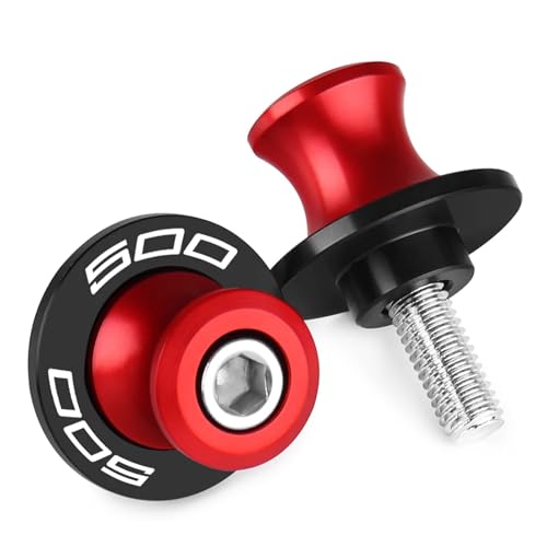 NARDEDP Motorrad CNC Stand Schrauben Schwinge Spulen Slider M8 Kompatibel Mit Ninja400 Ninja500 SE Z400 Z500 2019-2024 2025 von NARDEDP