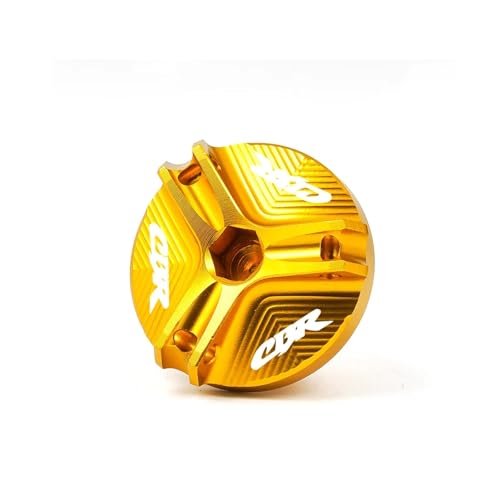 NARDEDP Motorrad-Einfülldeckelfilter, kompatibel mit CB CBR CBR600RR CBR1000RR 650R CB750 CB500X CB500F CB650F 600 954 1000 RR(Gold-CBR) von NARDEDP