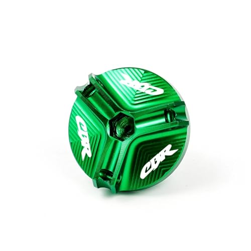 NARDEDP Motorrad-Einfülldeckelfilter, kompatibel mit CB CBR CBR600RR CBR1000RR 650R CB750 CB500X CB500F CB650F 600 954 1000 RR(Green-CBR) von NARDEDP