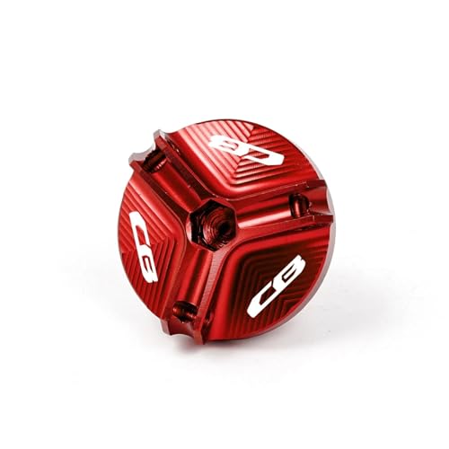 NARDEDP Motorrad-Einfülldeckelfilter, kompatibel mit CB CBR CBR600RR CBR1000RR 650R CB750 CB500X CB500F CB650F 600 954 1000 RR(Red-CB) von NARDEDP