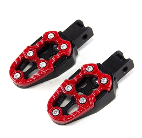 NARDEDP Motorrad-Fußstützen, Pedale, Winkel einstellbar, kompatibel mit Roller, ATV, universelle Aluminiumlegierung, rutschfeste Fußstützen, Pegs NARDEDP Motorrad-Fußstützen, Pedale, Winkel einstellbar, kompatibel mit Roller, ATV, universelle Aluminiumlegierung, rutschfeste Fußstützen, Pegs von NARDEDP