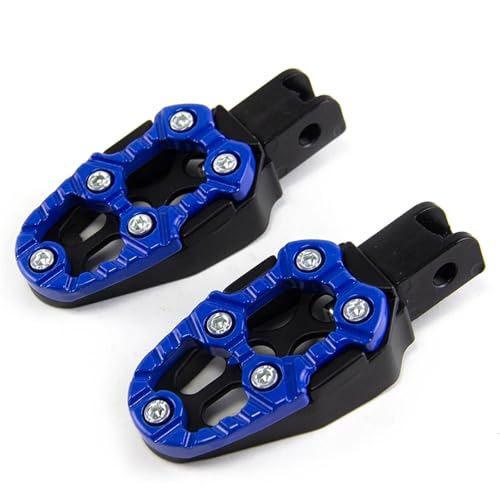 NARDEDP Motorrad-Fußstützen, Pedale, Winkel einstellbar, kompatibel mit Roller, ATV, universelle Aluminiumlegierung, rutschfeste Fußstützen, Pegs von NARDEDP