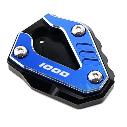 NARDEDP Motorrad Kickstand Fuß Seitenständer Vergrößerungspad Kompatibel mit S1000RR S 1000 RR R 2019-2023 2021 2022 S1000R M1000RR(Blue-1000) von NARDEDP