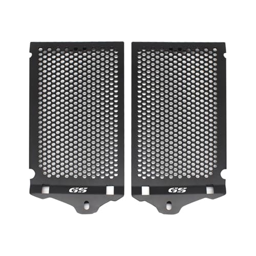 NARDEDP Motorrad-Kühlerschutz, Kühlergrillabdeckungen, Kühlergrill, kompatibel mit R1250GS R1200GS LC ADV Adventure 2013–2019(Black GS LOGO) von NARDEDP