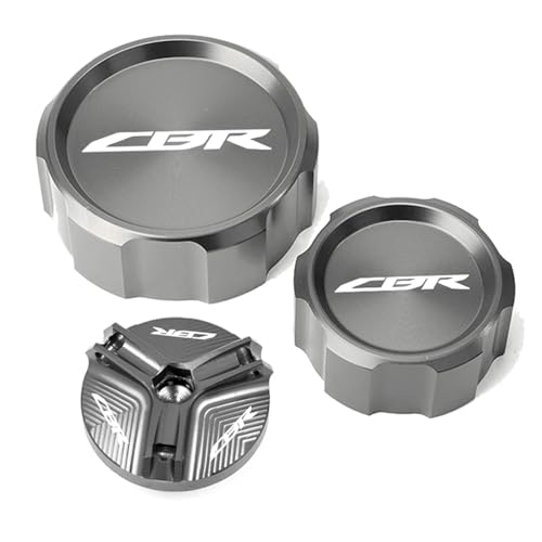 NARDEDP Motorrad-Öleinfülldeckel Hauptbremszylinder Bremsflüssigkeitsbehälter Abdeckung Socke Kompatibel mit CBR 1000RR 1000 RR 2005-2018 NARDEDP Motorrad-Öleinfülldeckel Hauptbremszylinder Bremsflüssigkeitsbehälter Abdeckung Socke Kompatibel mit CBR 1000RR 1000 RR 2005-2018 von NARDEDP
