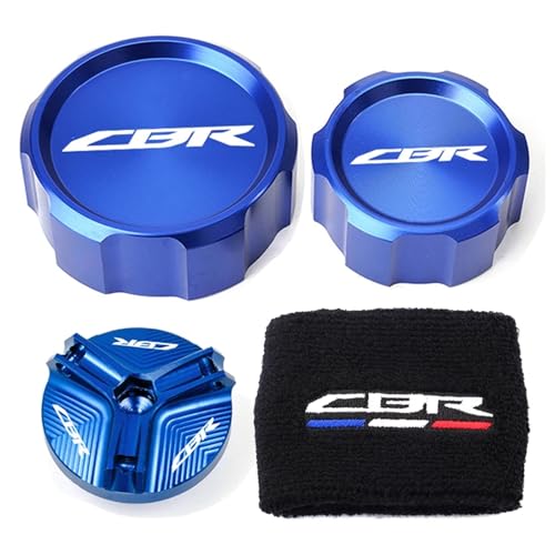 NARDEDP Motorrad-Öleinfülldeckel Hauptbremszylinder Bremsflüssigkeitsbehälter Abdeckung Socke Kompatibel mit CBR 1000RR 1000 RR 2005-2018 NARDEDP Motorrad-Öleinfülldeckel Hauptbremszylinder Bremsflüssigkeitsbehälter Abdeckung Socke Kompatibel mit CBR 1000RR 1000 RR 2005-2018 von NARDEDP