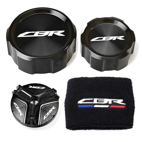 NARDEDP Motorrad-Öleinfülldeckel Hauptbremszylinder Bremsflüssigkeitsbehälter Abdeckung Socke Kompatibel mit CBR 1000RR 1000 RR 2005-2018 NARDEDP Motorrad-Öleinfülldeckel Hauptbremszylinder Bremsflüssigkeitsbehälter Abdeckung Socke Kompatibel mit CBR 1000RR 1000 RR 2005-2018 von NARDEDP