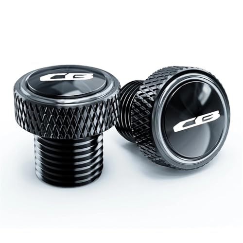 NARDEDP Motorrad Rückspiegel Loch Stecker Schraube Bolzen Abdeckung Kompatibel Mit CB650R CB650F CB500X CB500F CB1000R CNC(New-Grey) von NARDEDP