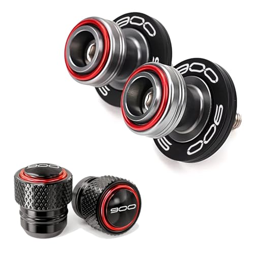NARDEDP Motorrad Schwinge Spulen Slider Stand Schrauben Reifen Ventil Kappe Kompatibel Mit Z900 Z 900 SE Z900SE 2017-2023 2024 2025 von NARDEDP