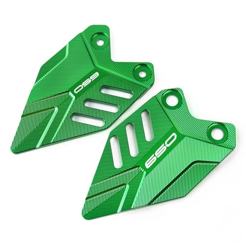 NARDEDP Motorrad-Vorderpedal-Flügelhalterungsschutz Bremszylinder-Fersenplattenschutz Kompatibel mit Ninja650 Z650 2017-2023 NARDEDP Motorrad-Vorderpedal-Flügelhalterungsschutz Bremszylinder-Fersenplattenschutz Kompatibel mit Ninja650 Z650 2017-2023 von NARDEDP