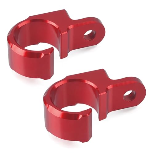 NARDEDP Motorrad-Vorderradbremsschlauch-Klemmhalter, kompatibel mit CR125 CR250 CRF250R CRF250X CRF250RX CRF450R CRF450X CRF450RX NARDEDP Motorrad-Vorderradbremsschlauch-Klemmhalter, kompatibel mit CR125 CR250 CRF250R CRF250X CRF250RX CRF450R CRF450X CRF450RX von NARDEDP