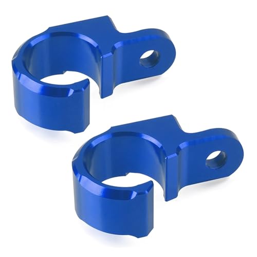 NARDEDP Motorrad-Vorderradbremsschlauch-Klemmhalter, kompatibel mit CR125 CR250 CRF250R CRF250X CRF250RX CRF450R CRF450X CRF450RX NARDEDP Motorrad-Vorderradbremsschlauch-Klemmhalter, kompatibel mit CR125 CR250 CRF250R CRF250X CRF250RX CRF450R CRF450X CRF450RX von NARDEDP