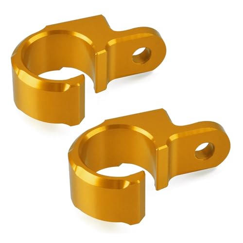 NARDEDP Motorrad-Vorderradbremsschlauch-Klemmhalter, kompatibel mit CR125 CR250 CRF250R CRF250X CRF250RX CRF450R CRF450X CRF450RX NARDEDP Motorrad-Vorderradbremsschlauch-Klemmhalter, kompatibel mit CR125 CR250 CRF250R CRF250X CRF250RX CRF450R CRF450X CRF450RX von NARDEDP