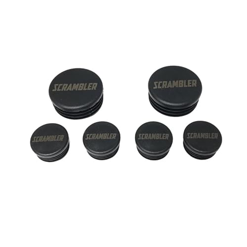 NARDEDP Motorradrahmenloch-Abdeckkappen, Stopfen, dekorativer Rahmenkappensatz, kompatibel mit Ducati Scrambler 400 800 2014–2019 NARDEDP Motorradrahmenloch-Abdeckkappen, Stopfen, dekorativer Rahmenkappensatz, kompatibel mit Ducati Scrambler 400 800 2014–2019 von NARDEDP